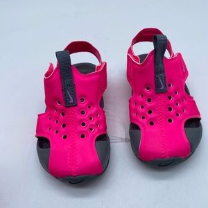 Nike pink sunray protect 2 Girls Toddler sandals